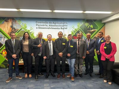 Imagem da notícia Vereadores de Figueirão buscam em Brasília trator e patrulha mecanizada para fortalecer a agricultura familiar